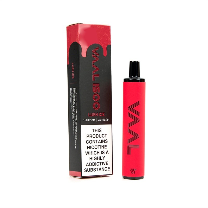 joyetech vaal 1500 disposable pod Lush Ice 5% Nic Salt