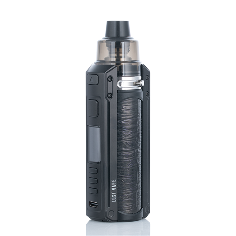 Lost Vape Ursa Quest Multi Pod Mod Kit Black-Embossed Leather