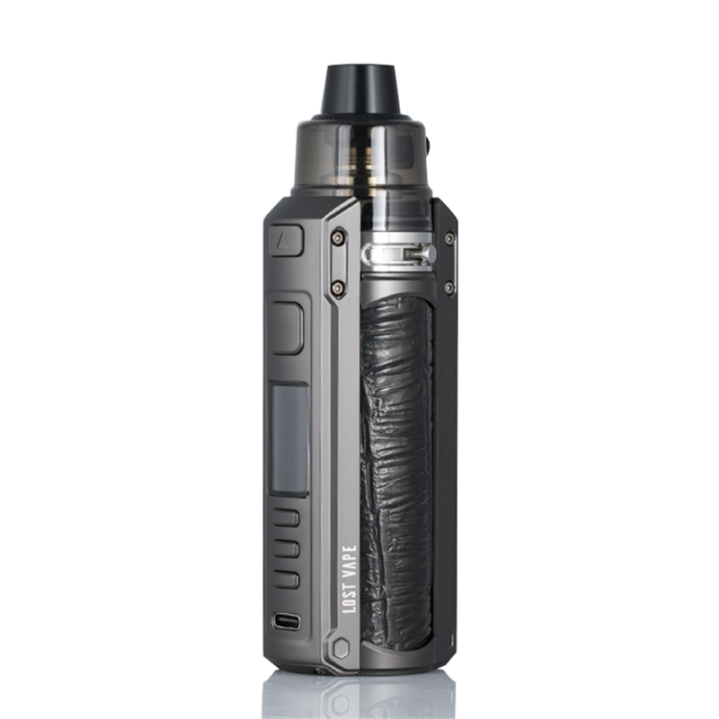 Lost Vape Ursa Quest Multi Pod Mod Kit Gunmetal-Embossed Leather