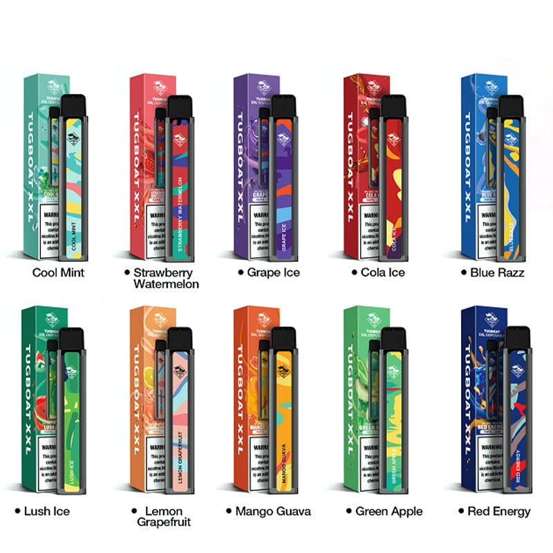 tugboat xxl disposable pods 10 flavors
