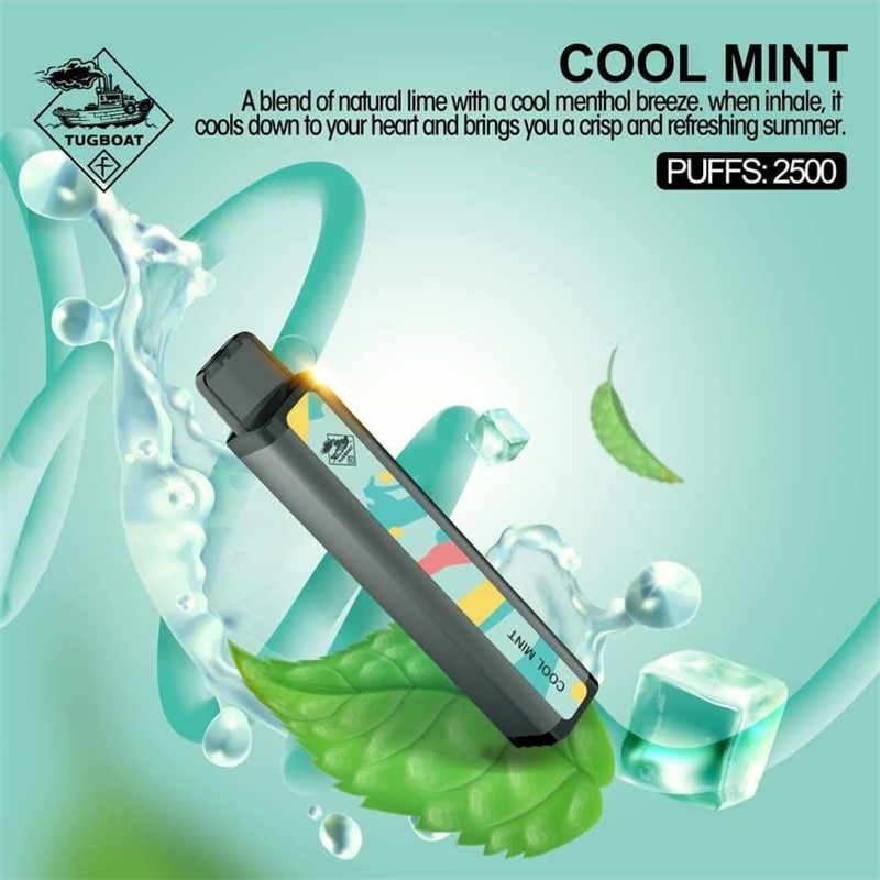 tugboat xxl disposable pods cool mint 1