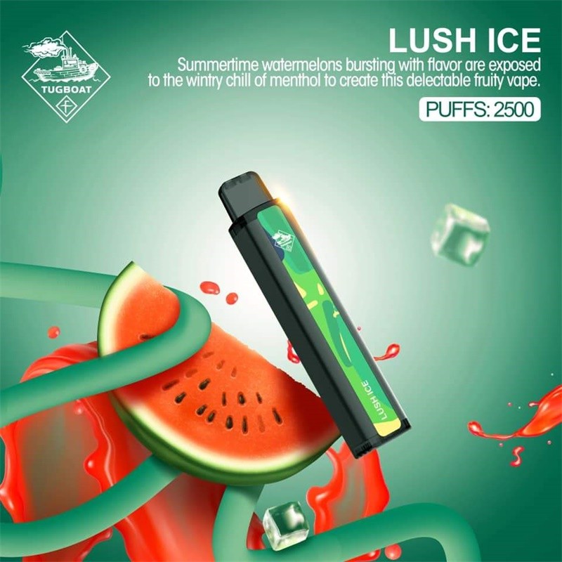 tugboat xxl disposable pods lush ice 1