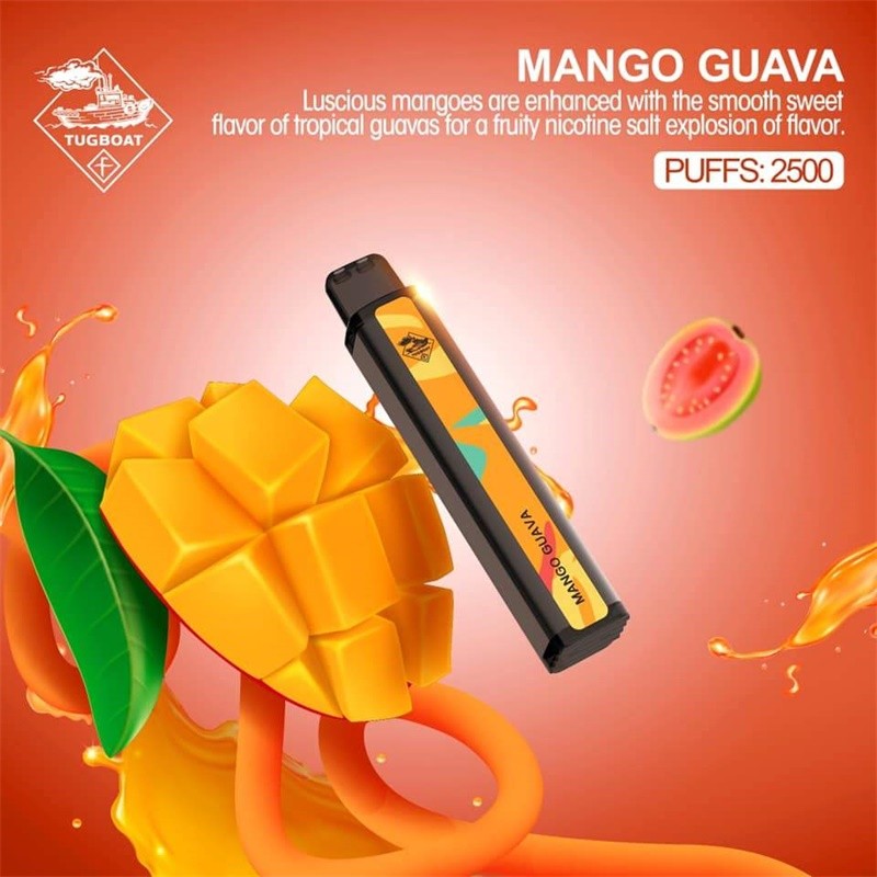 tugboat xxl disposable pods mango guava 1
