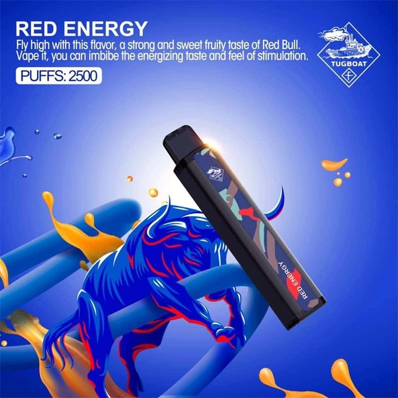 tugboat xxl disposable pods red energy 1