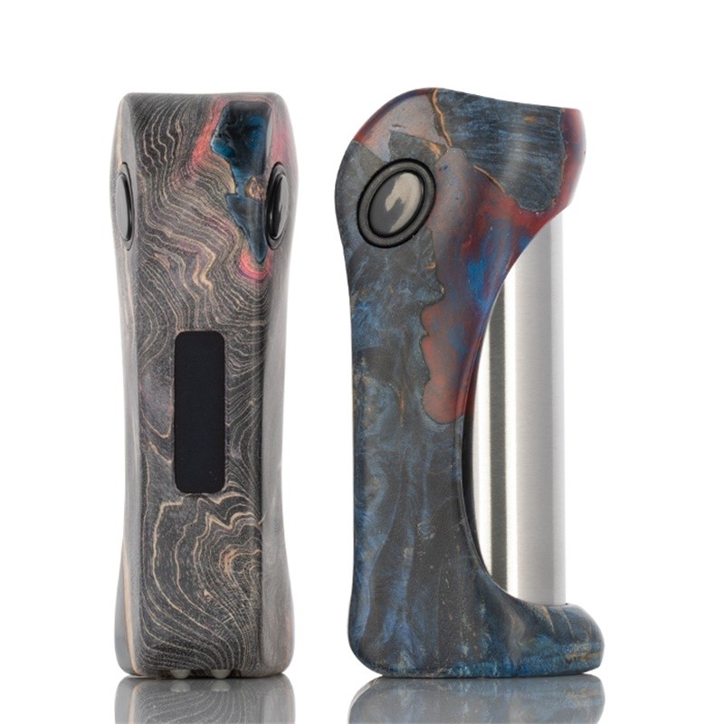 ultroner alieno 70w tc box mod - front screen and side view