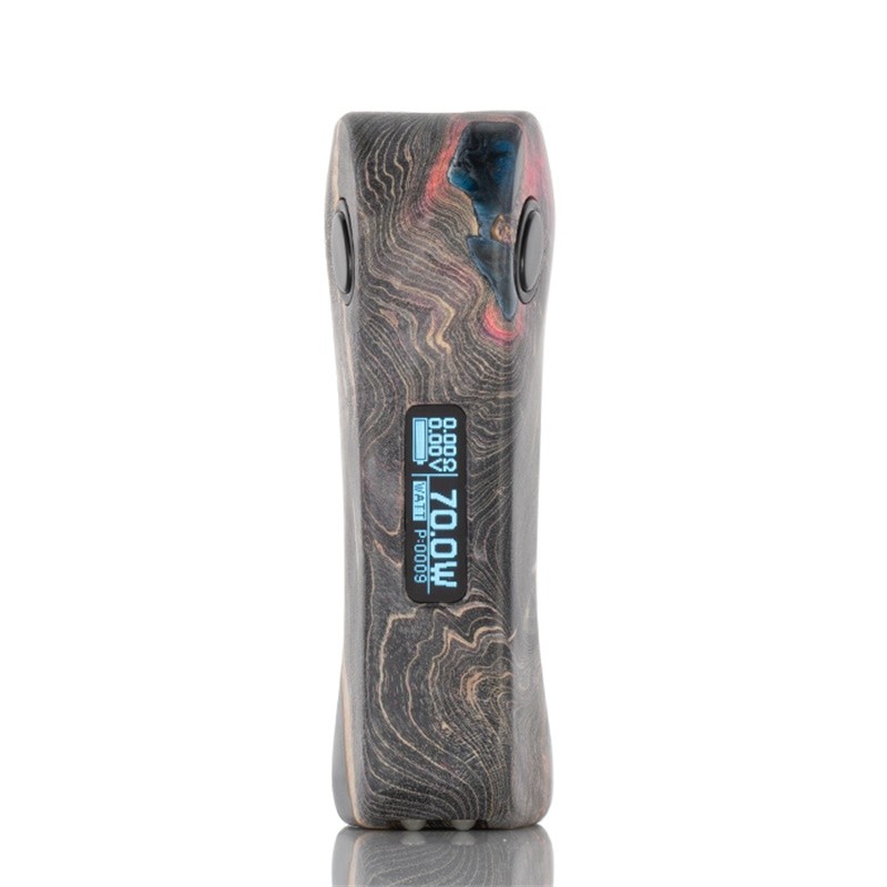 ultroner alieno 70w tc box mod - front screen view