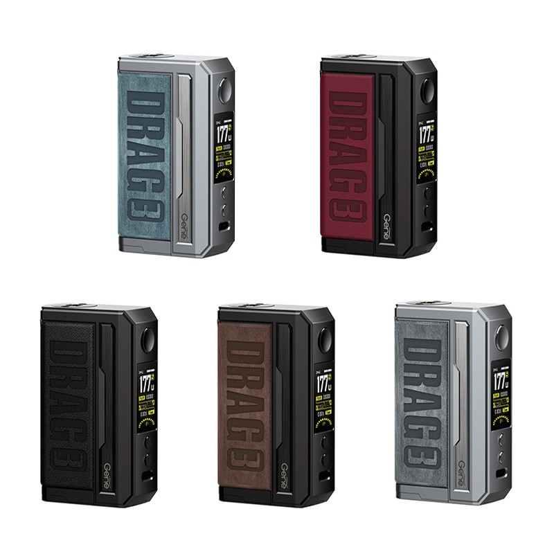 voopoo drag 3 box mod colors