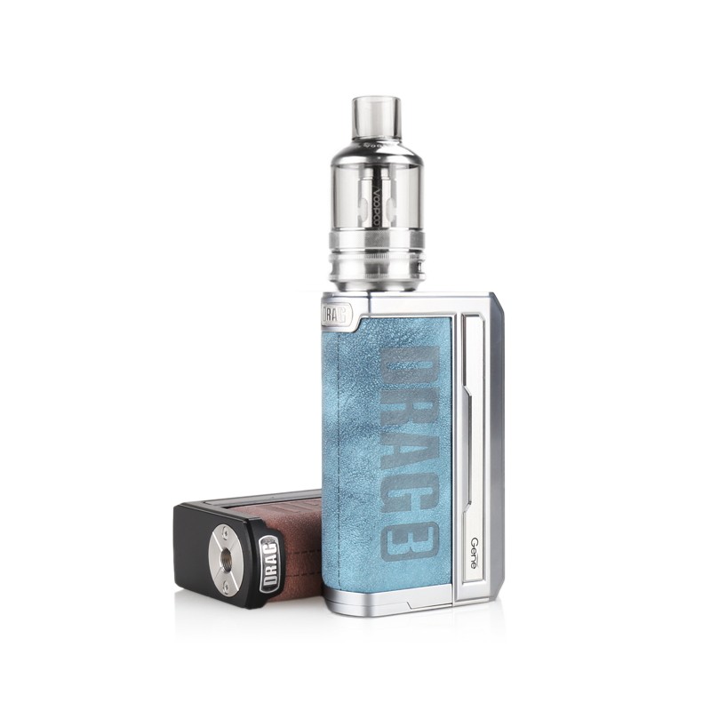 voopoo drag 3 kit front and 510 connector view