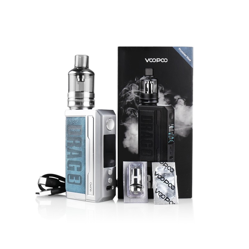 voopoo drag 3 kit with package contents