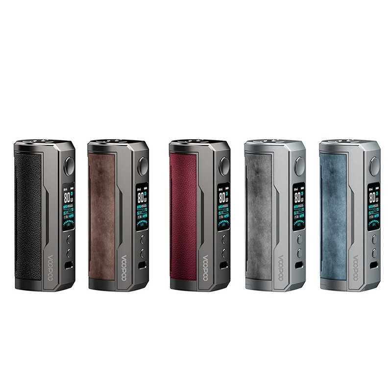 voopoo drag x plus 100w box mod colors