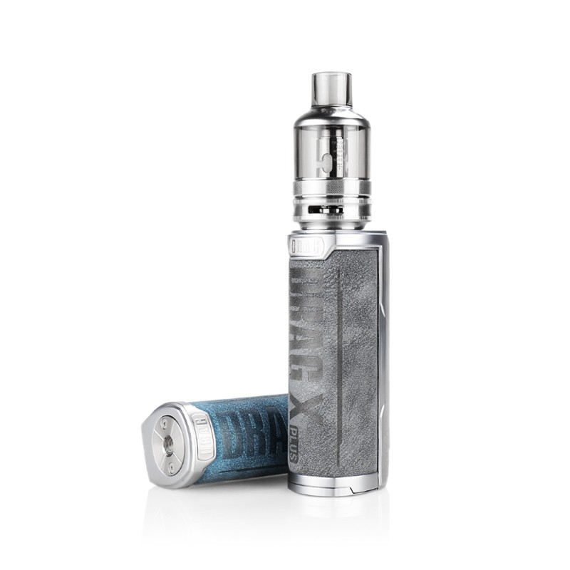 voopoo drag x plus kit back and 510 connector view