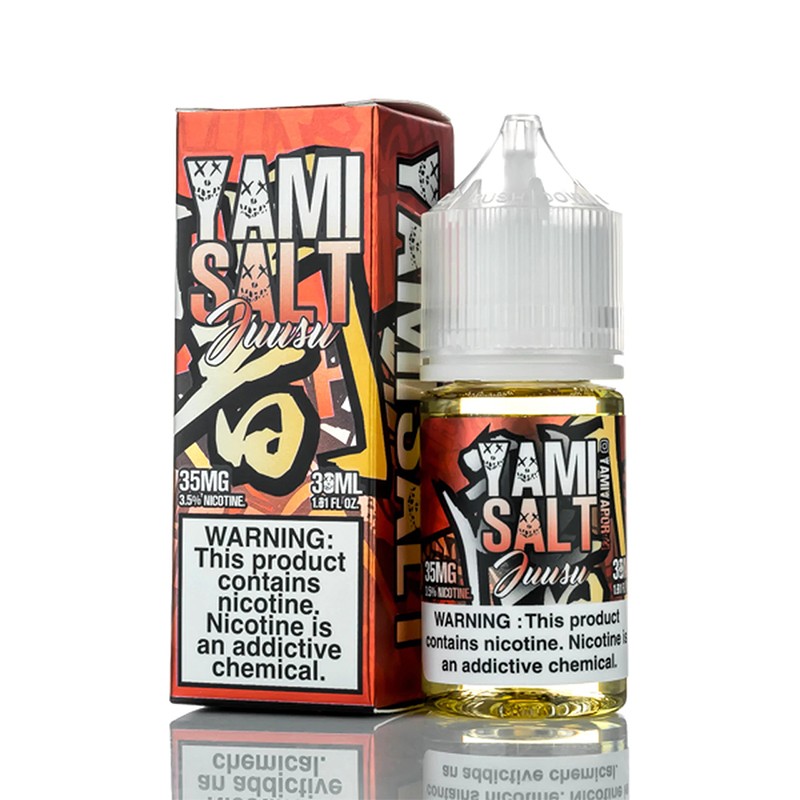 Yami Vapor Juusu Salt E-juice 30ml Bottle & Box