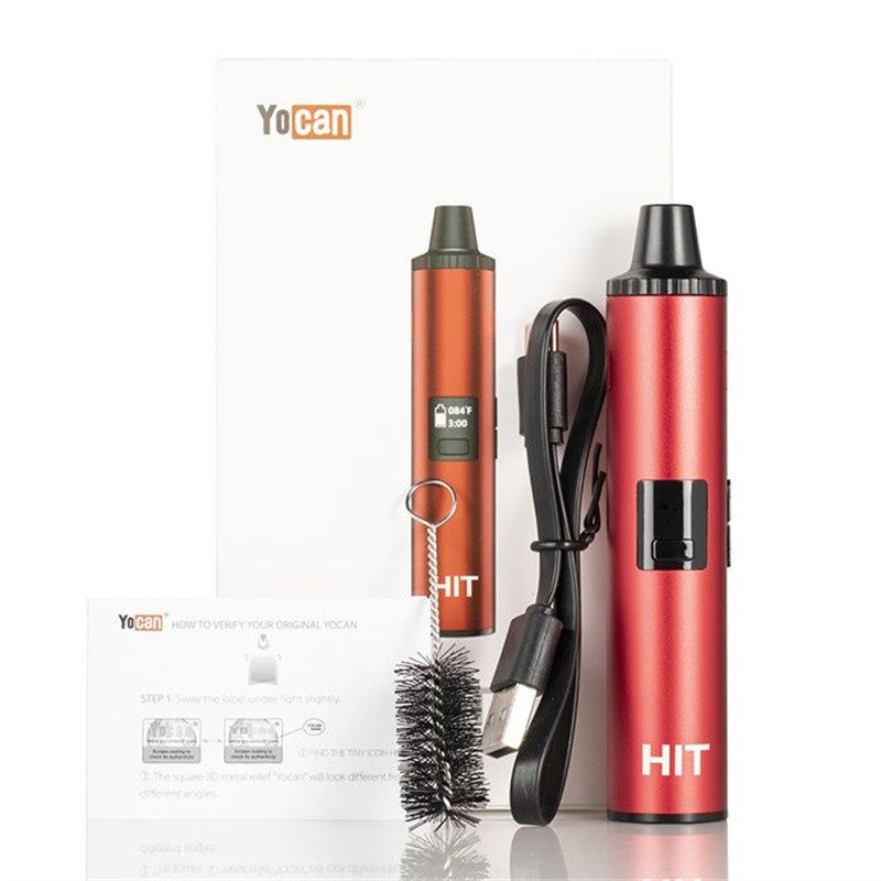 yocan hit dry herb vaporizer kit - package contents