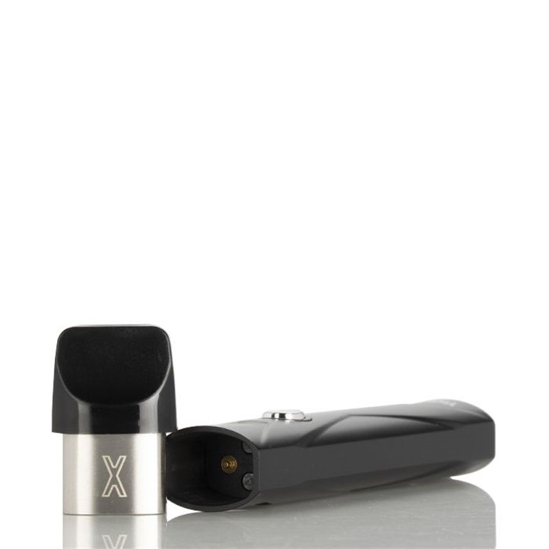 yocan x vaporizer kit - pod connection and pod front view