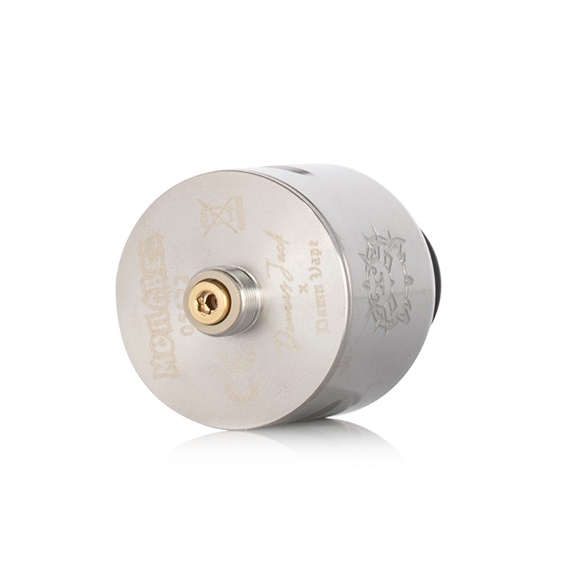 damn vape mongrel 25mm bf rda - bottom 510 threading