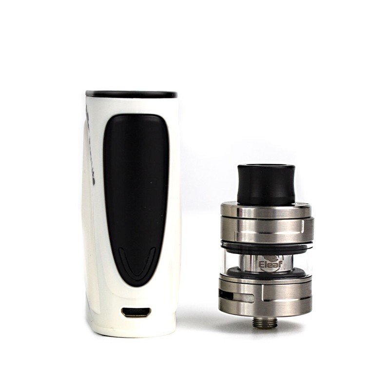 Eleaf iKuu Lite Battery Kit with Ello S Atomizer White+Silver