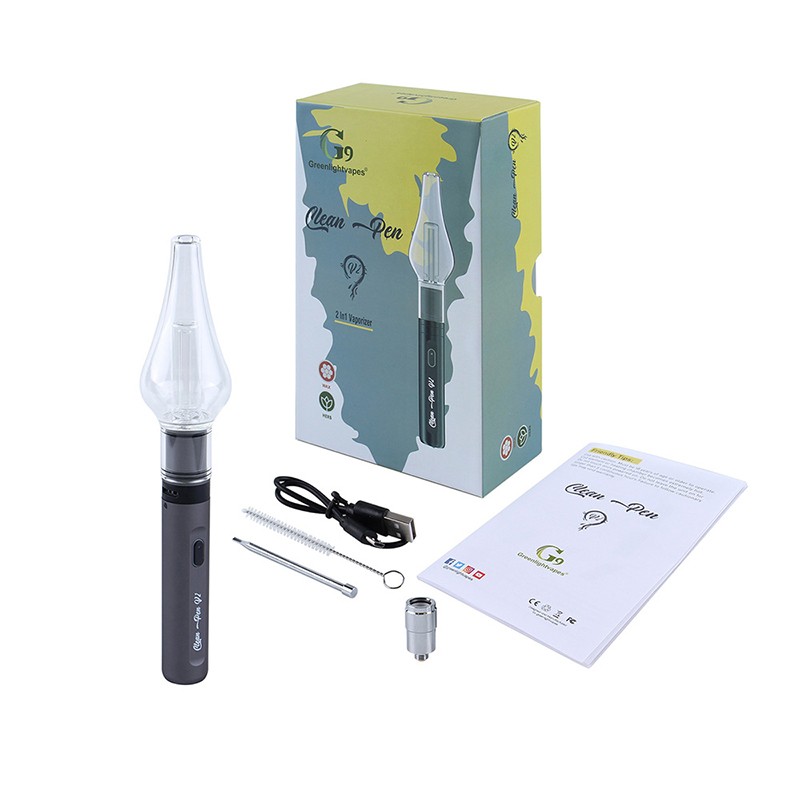 g9 clean pen v2 vaporizer kit packaging