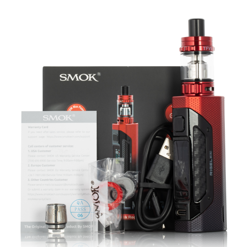 smok - rigel mini kit - packaging