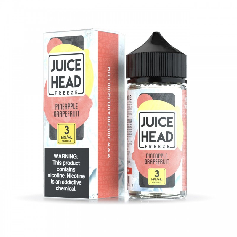 Juice Head Freeze Pineapple Grapefruit Ejuice