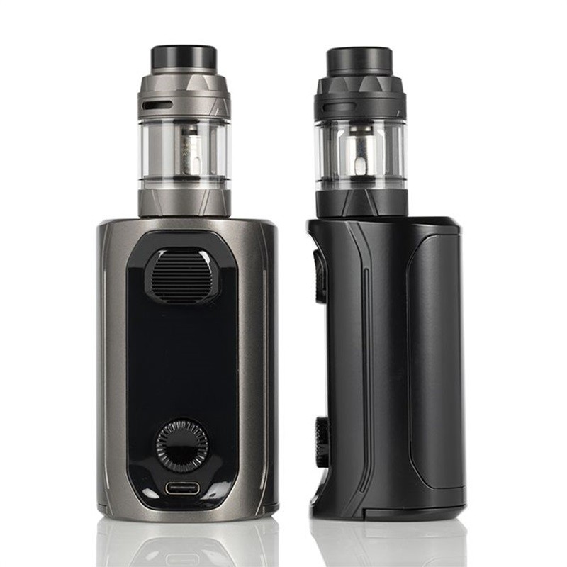 augvape vx217 217w starter kit - front and side view
