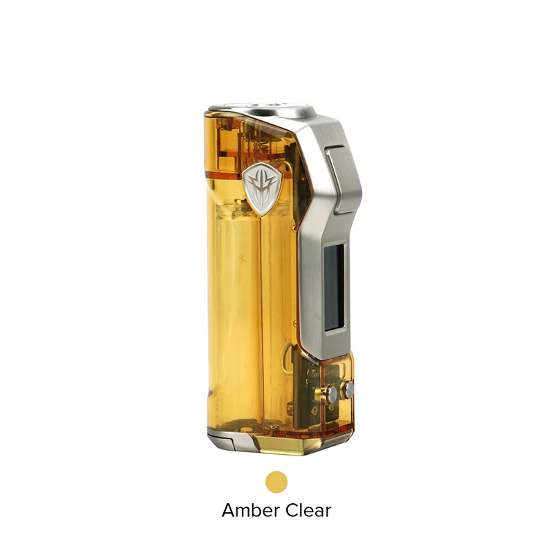 rincoe jellybox mini tc box mod 80w amber clear