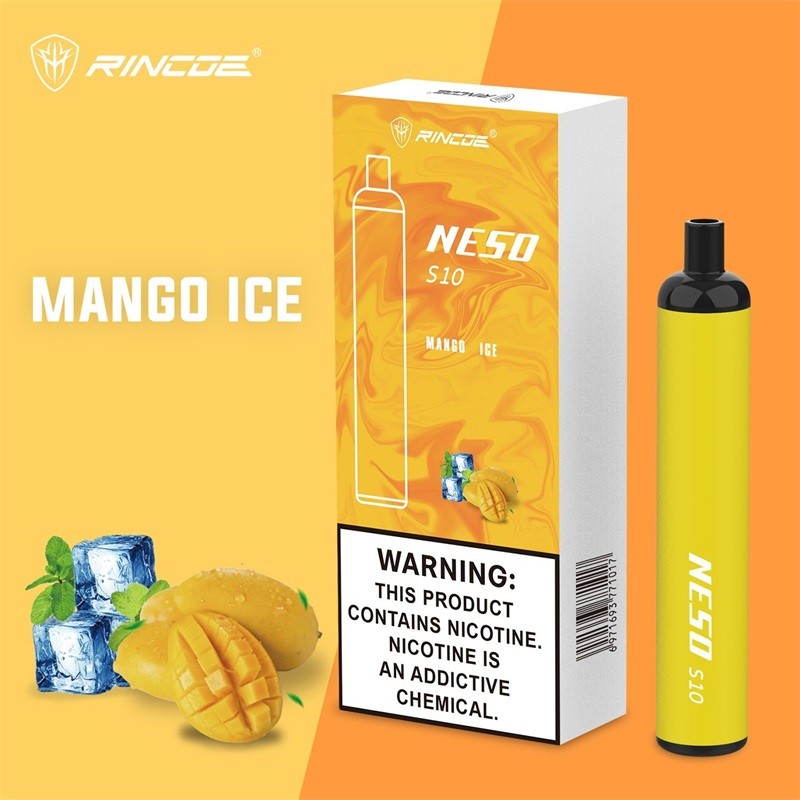 rincoe neso s10 disposable vape pen mango ice