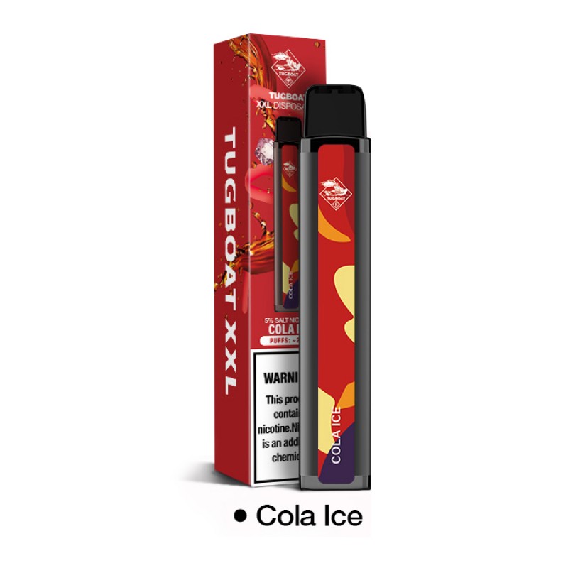 tugboat xxl disposable cola ice