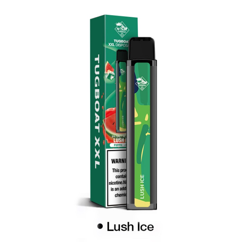 tugboat xxl disposable lush ice