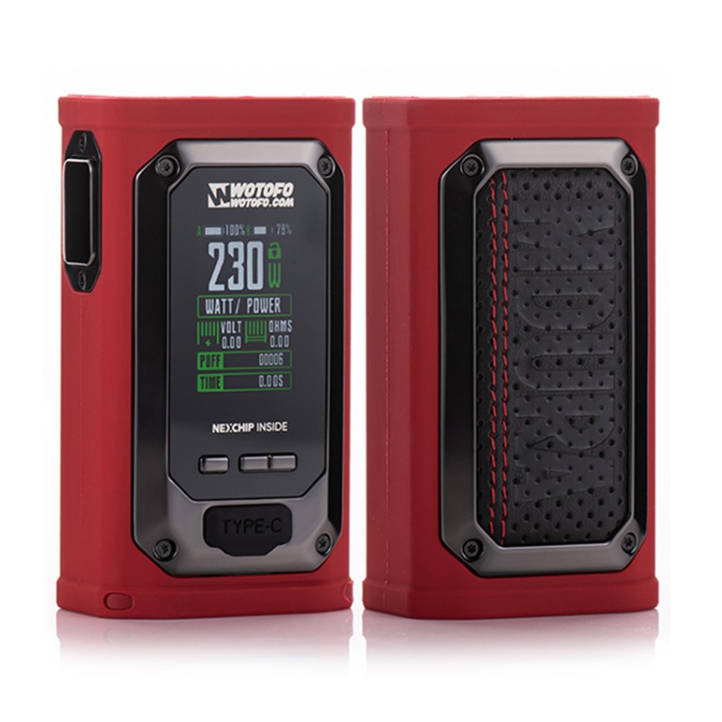 wotofo mdura pro tc box mod retro red