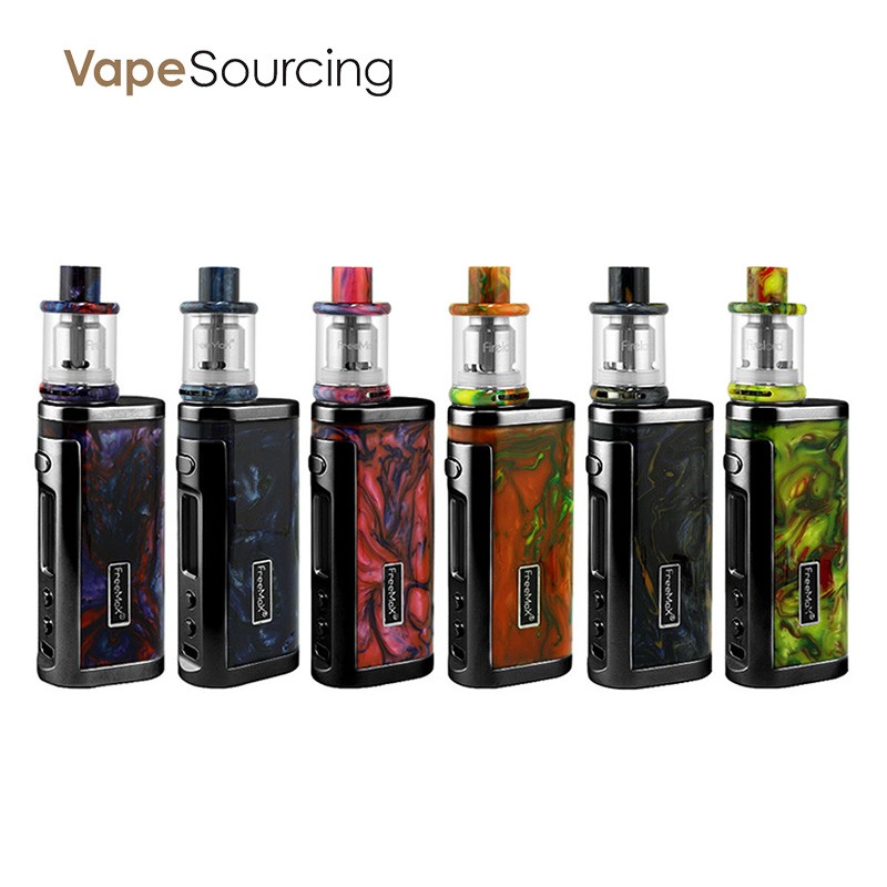 Freemax Conqueror 80W Resin Mod with 2ml Firelord Tank Kit  Black Frame