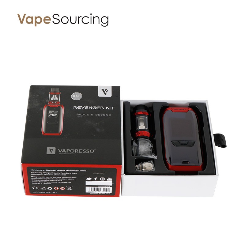 Vaporesso Revenger with NRG Tank 220W Full Kit