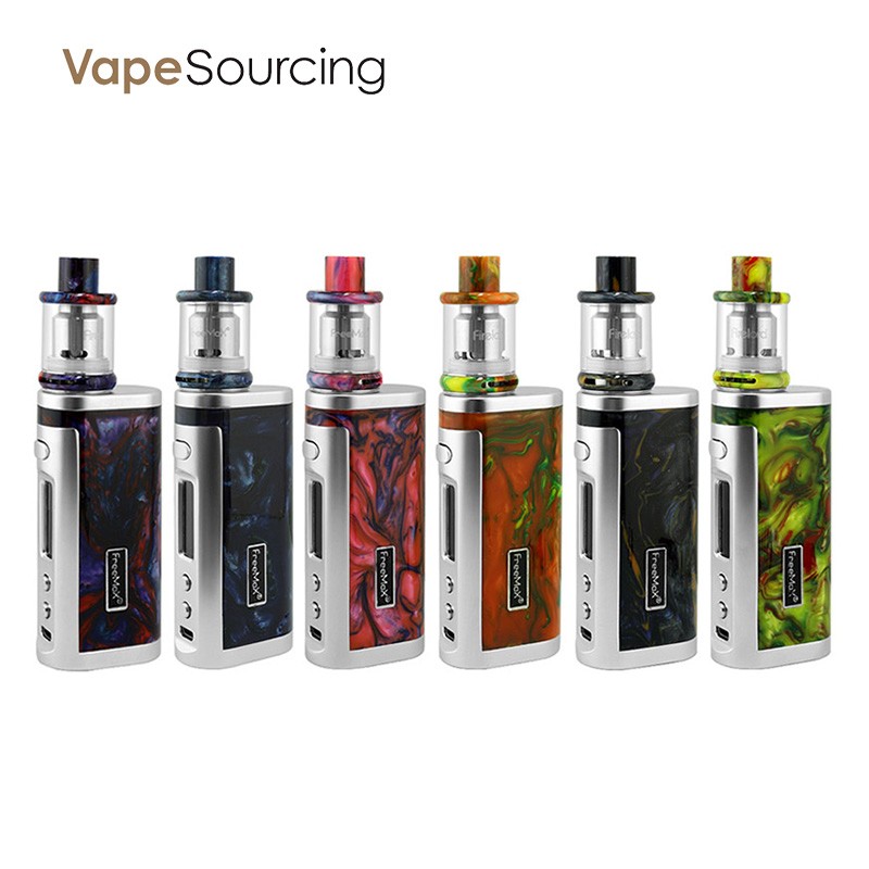 Freemax Conqueror 80W Resin Mod with 2ml Firelord Tank Kit  Silver Frame