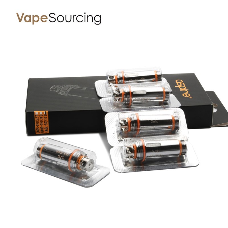 aspire Cleito coils in vapesourcing