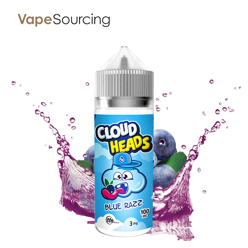 Cloud Heads Blue Razz E-juice 100ml