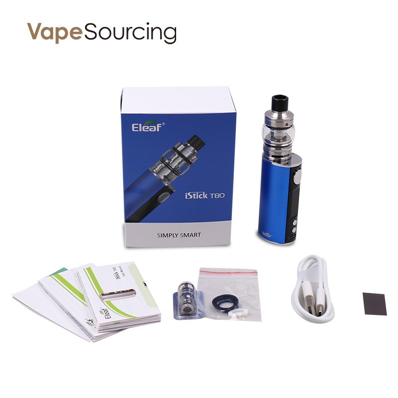 Eleaf iStick T80 Kit 80W Package Content