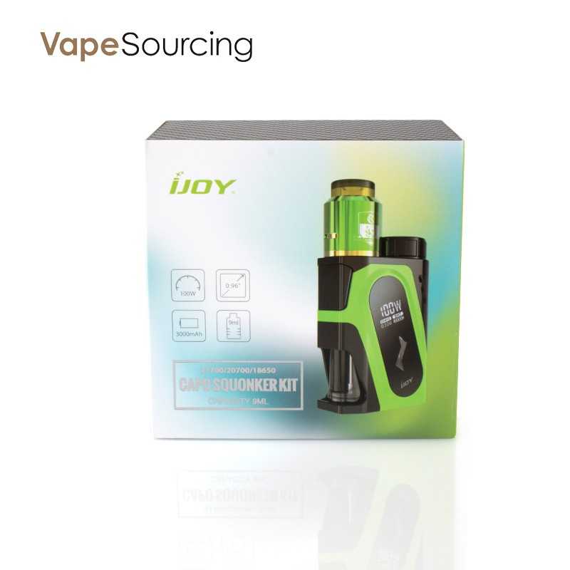 IJOY Capo Squonk Kit with COMBO RDA Triangle Tank 100W