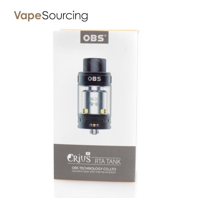 OBS Crius 2 RTA Dual Coil