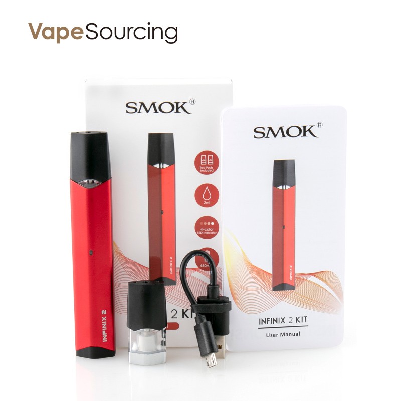 SMOK INFINIX 2 Pod System Kit 450mAh Package