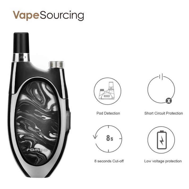 Starss Romeo Pod System Kit Multiple Protections