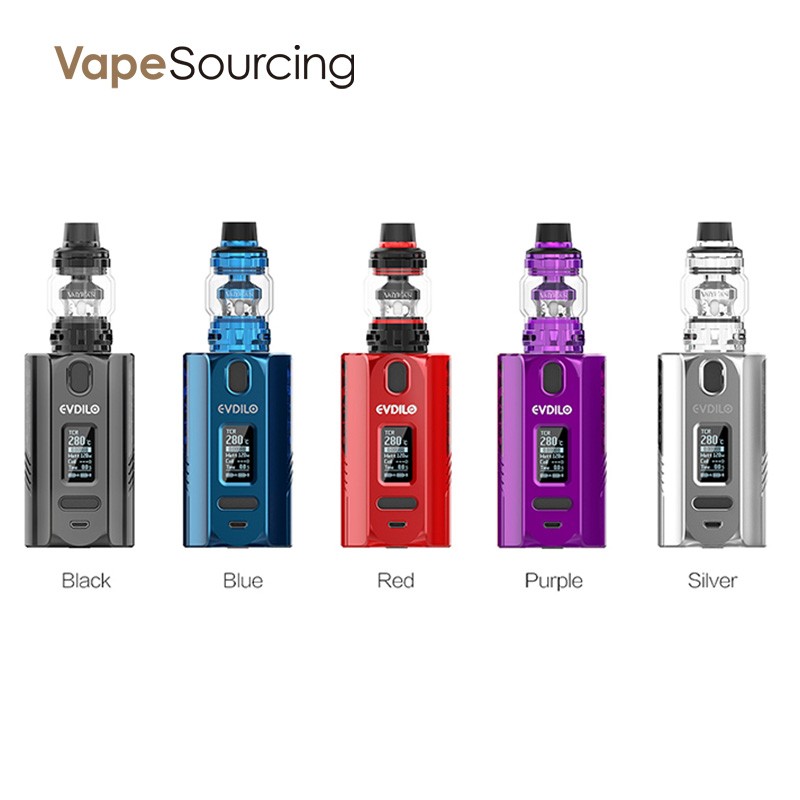 Uwell Evdilo Box Mod Kit all colors