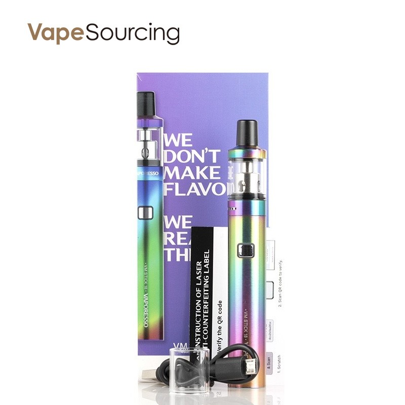 Vaporesso VM Stick 18 Kit package