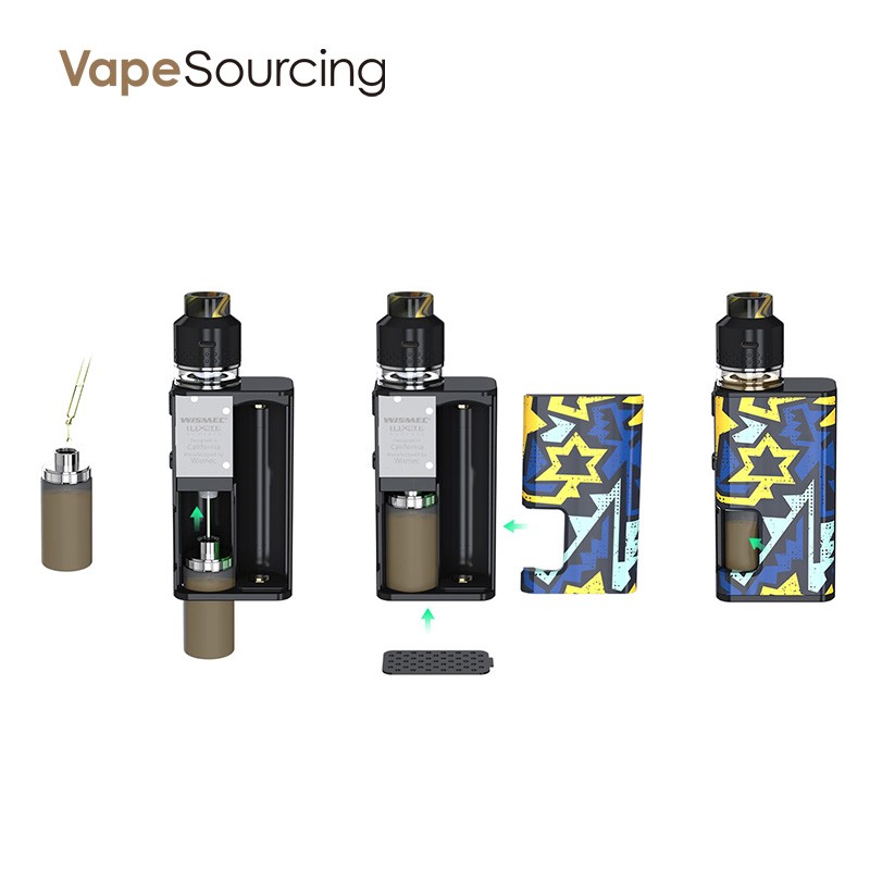 Wismec Luxotic Surface Kit with RDTA tank