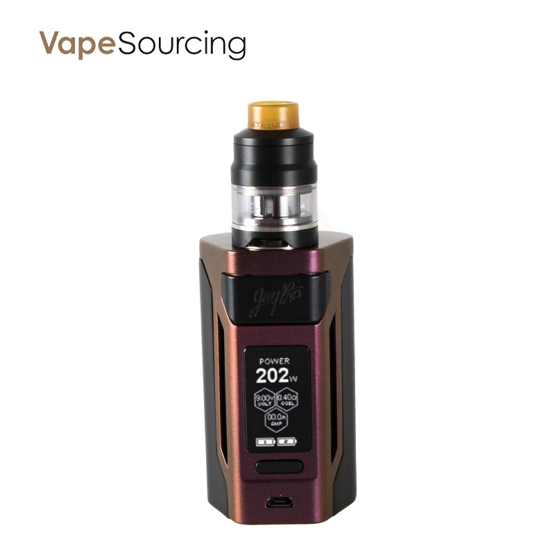 Wismec Reuleaux RX2 21700 with GNOME Full Kit Purple