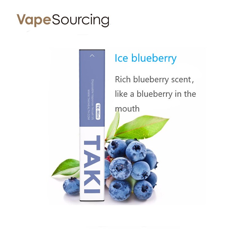 XIAOMI TAKI Mini Disposable E-cigarette Ice blueberry flavor