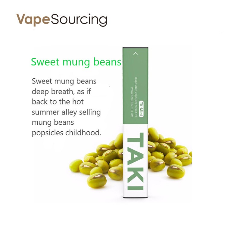 XIAOMI TAKI Mini Disposable E-cigarette Cool mung beans flavor