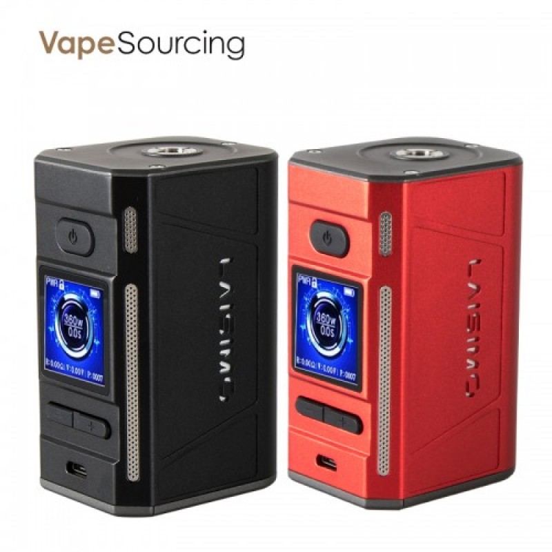 Sigelei Laisimo F4 360W Box Mod-black and red