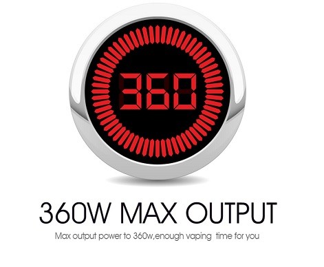 Sigelei Laisimo F4 TC Box Mod 360W Max Output
