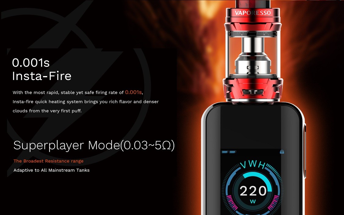 new Vaporesso Luxe Kit