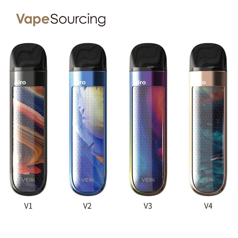 VEIIK AIRO 3D glass Limited version pod kit Colors