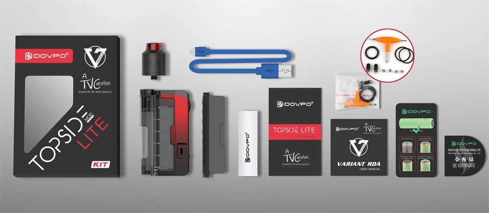 Topside Lite Kit Package Content